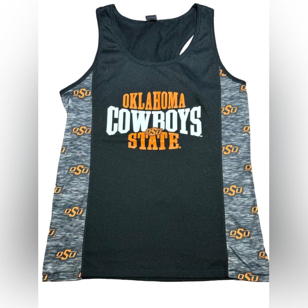 OSU Okla State University Sideline Apparel Womens Medium Racerback Tank Top